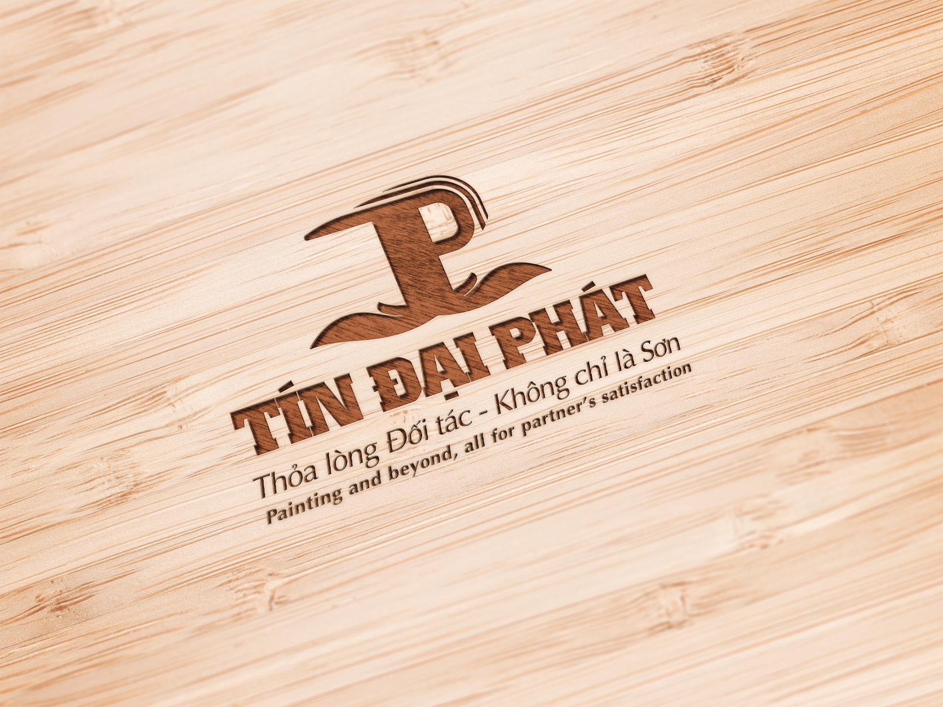 TÍN ĐẠI PHÁT - Thiết kế và quy chuẩn logo Công Ty Cổ phần Xây dựng và Thương mại TÍN ĐẠI PHÁT